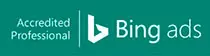 Bing ads accredited logo